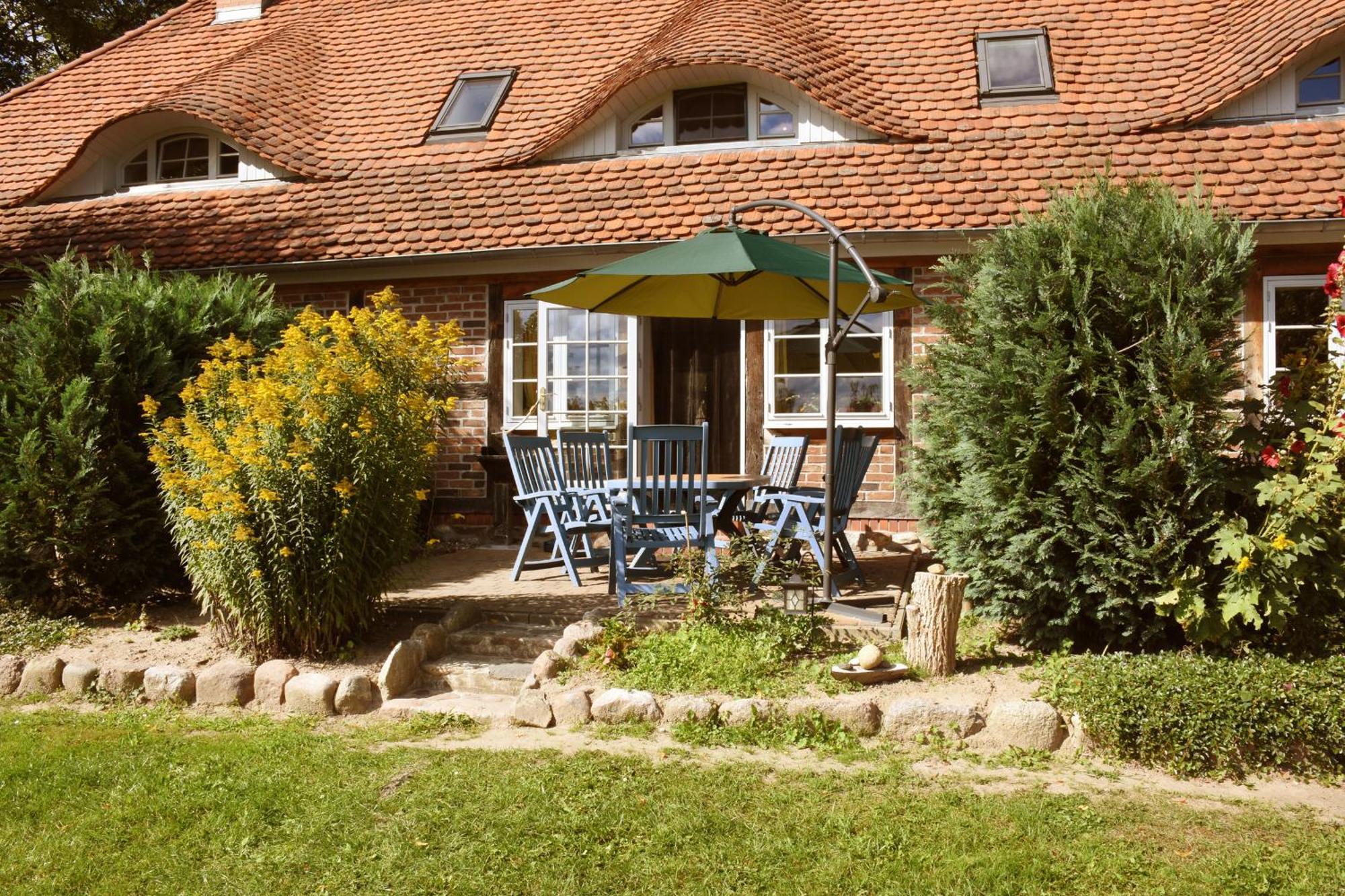 Landhaus Im Gruenen - Carpe Diem Grammendorf Bagian luar foto